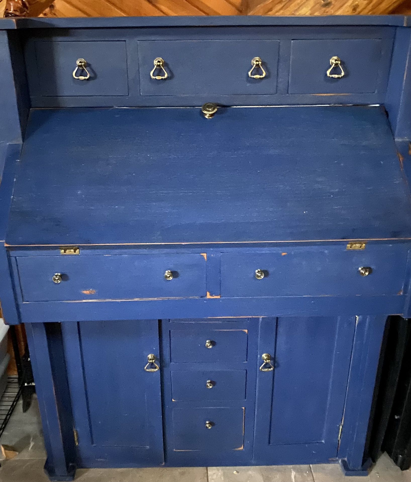 Secretary Desk Cabinets Drawers