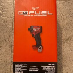 Milwaukee Fuel M18 1/4” Hex Impact Driver Tool Only $120 Firm Cash Only