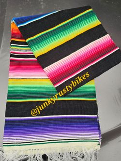 New 5x7 Serape Sarape Zarape Mexican Blanket
