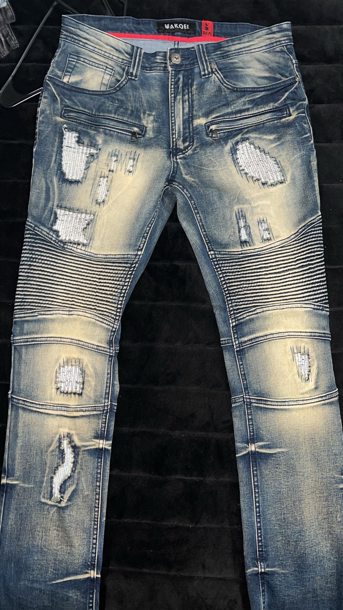 Dirty Makobi Jeans Size 32