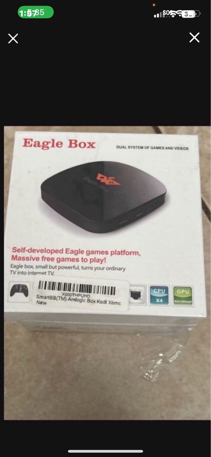 Eagle Box- New Unopened