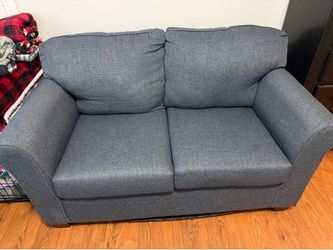 Blue couch