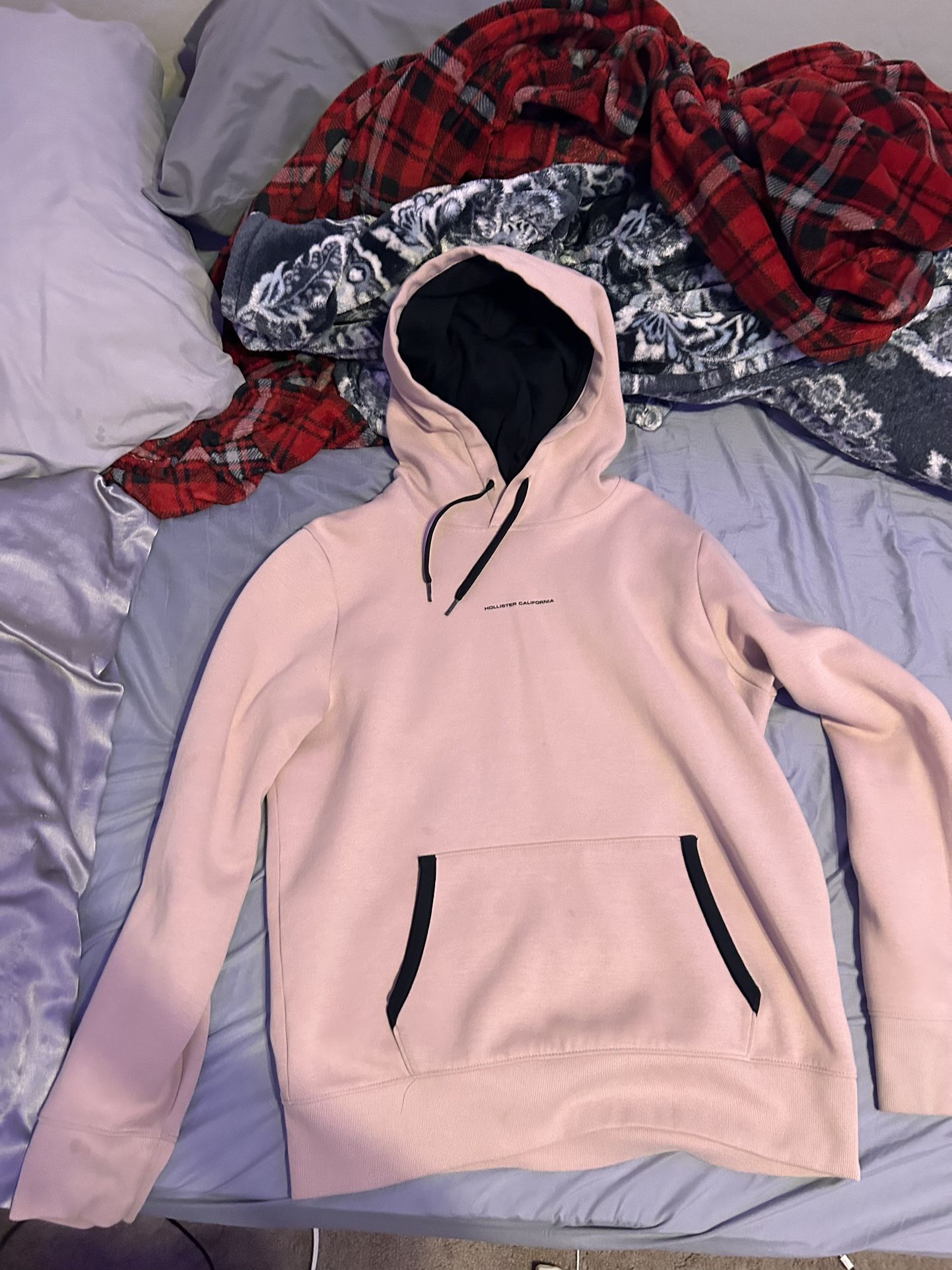 Pink Hollister Hoodie