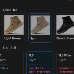 Work Boots (NOT FREE TAKING OFFERS)