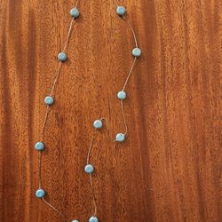 Silver Turquoise Necklace