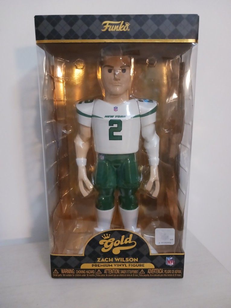 Funko Gold 12" NFL: NY Jets- Zach Wilson
