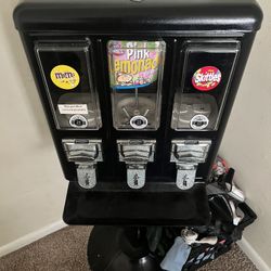 Triple Head Gumball Candy Machine 