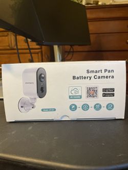 ZEEPORTE Smart Pan Battery Security Camera