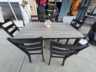 Dinning table 6 chairs