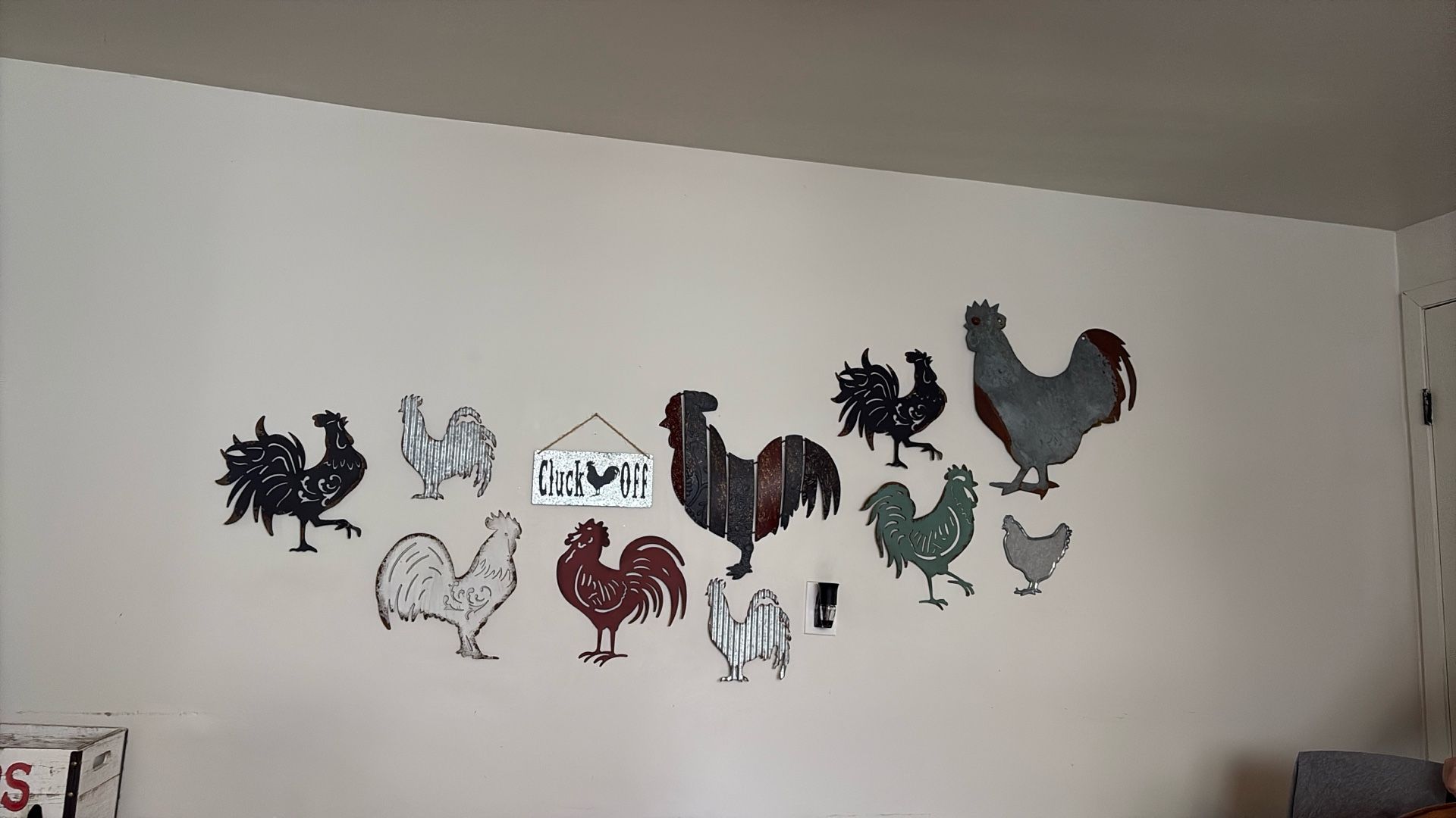 Tin Chickens And Sign Like New