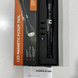 Led Magnetic Pick Up Took With Telescoping Led Light. Engraved With “ Best Dad Ever”