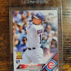 KYLE SCHWARBER BASEBALL CARD COLLECTION 