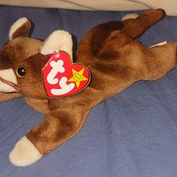 Rare Vtg 1997 Ty Beanie Baby Pounce TAG ERRORS