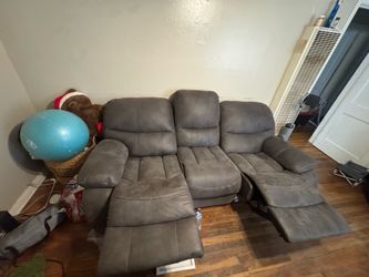 2 piece leather recliner set warranty still valid