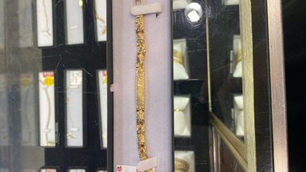 Nugget Bracelet 14k