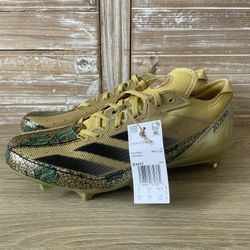 NEW!! Adidas Adizero Electric Scrooge McDuck Football Cleats IE6557 10.5 Gold  Brand new 100% authentic!! Check out photos for further details and fee