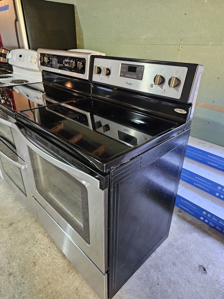 Whirlpool Glass Top Stove