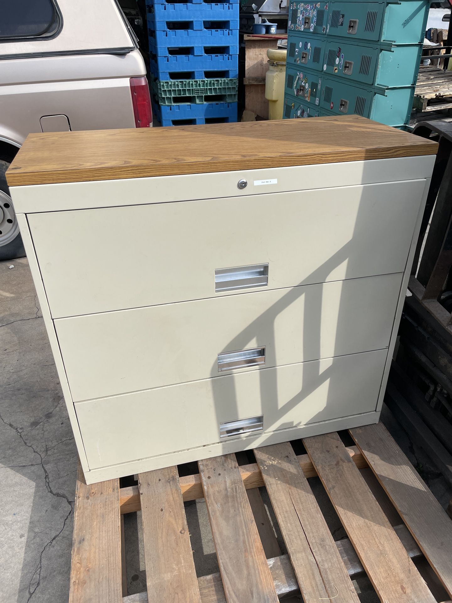 3 drawer File Cabinets 