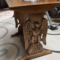 Vintage Eagle Side Table 