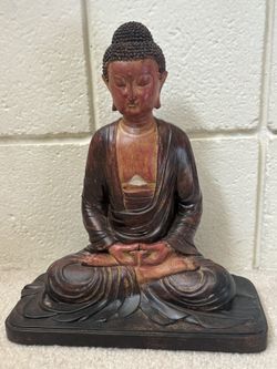 Wooden Buddha Statue