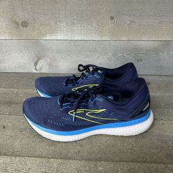 Brooks Glycerin 19 Men's Size 14 D Running Shoes Navy/Blue/Nightlife 1103561D443