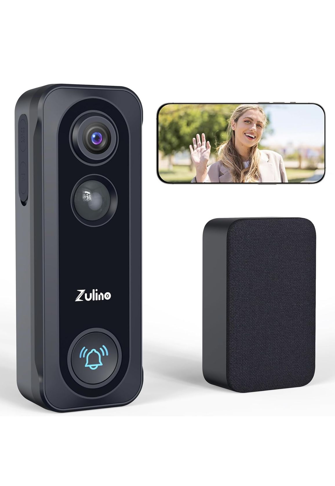 Wireless Doorbell Camera With Chime