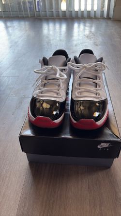 Nike Air Jordan 11 Retro Low  White University Red Black