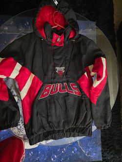 Chicago bulls Vintage Starter pullover jacket Size small