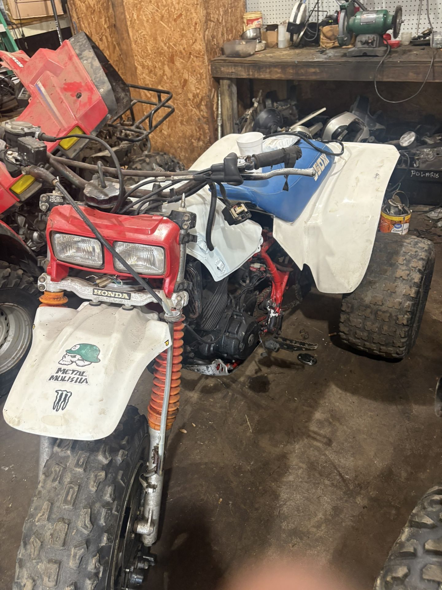 Honda 1985 And 1986 350x Parts