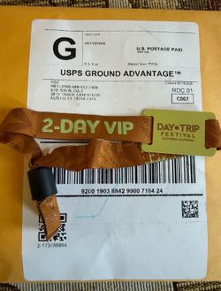 🎟️ Day Trip Festival 2 Day VIP Ticket – Proof Available | Trusted Seller 900+ 5-Star Reviews