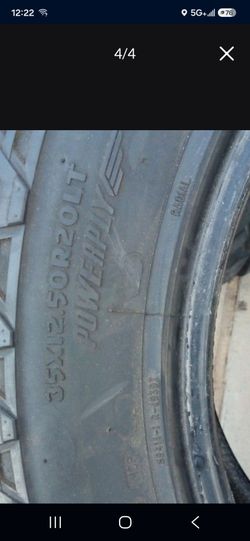 4 LLANTAS 35x12.5R20