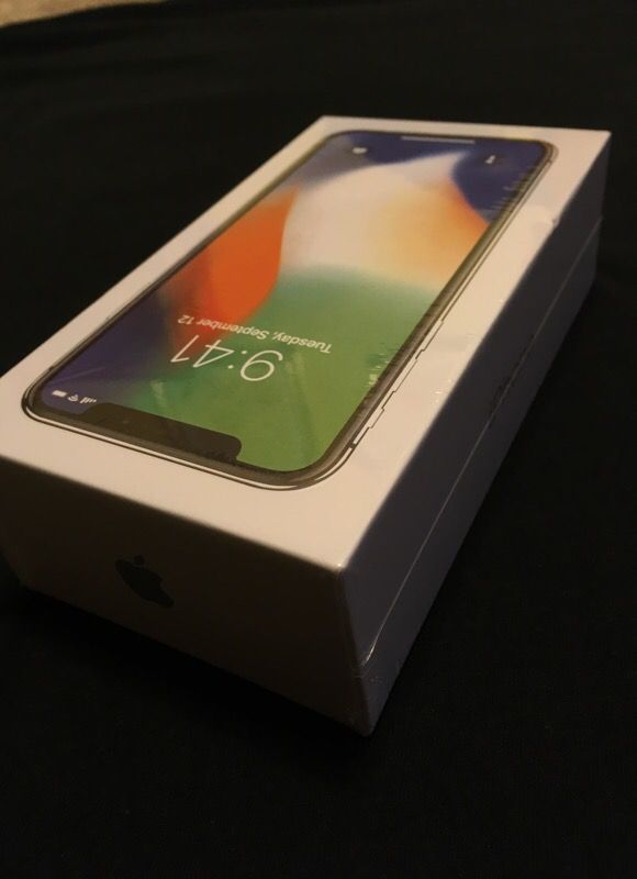 Apple iPhone X Silver 256GB Unlocked Sealed for Sale in Murrieta 