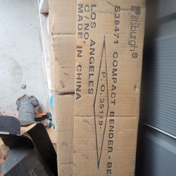 New In Box Pittsburg Compact Bender Bench