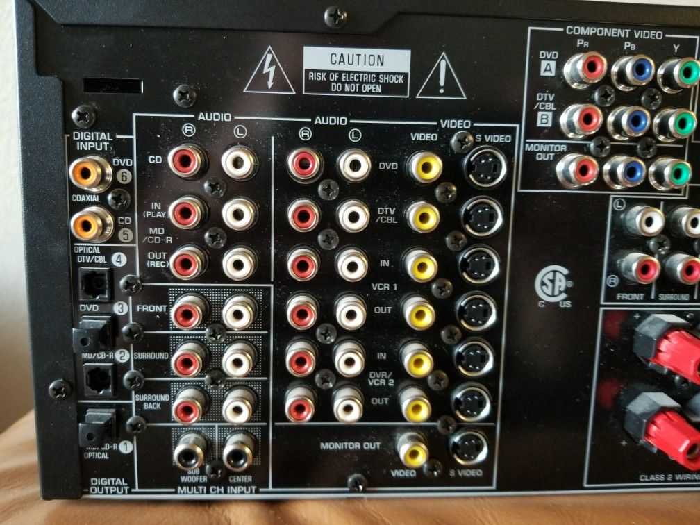Yamaha HTR5760 7.1Channel Digital Home Theater Receiver for Sale in