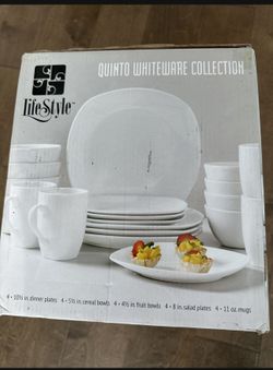 20 Pc Dinner Set Serves For 4