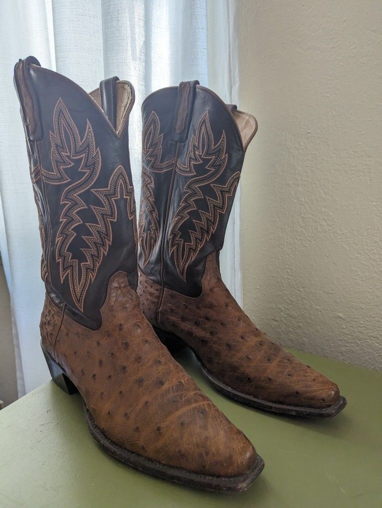 Cody James Ostrich Boots Size 12
