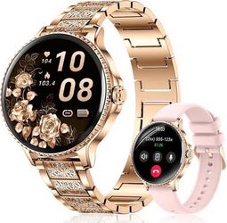 Smart Watches for Women Answer,Make Call,1.27'' Smartwatch, Tracker for Heart Rate,Sleep Monitor