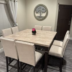 Dining Table With 8 Chairs