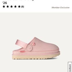 Brand New UGG Golden star Clog- PINK