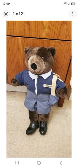 Letter Carrier Teddy Bear Stuffed Animal Build A Bear