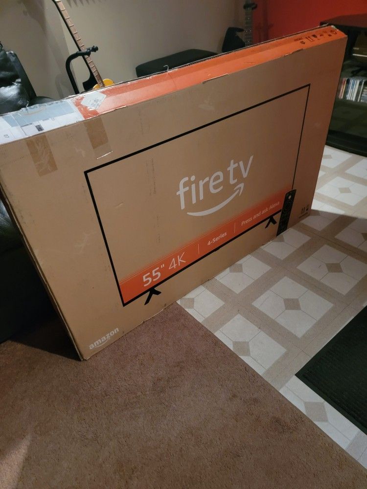 AMAZON FIRE TV 55" 4-Series 4K UHD SMART TV ( NEW)