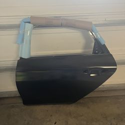 Replacement Rear Door, LH, 2020-2023 Kia K5 Optima, (STEEL)