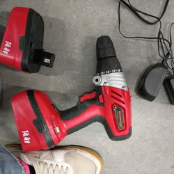 Drills 2 Batteries And Charger