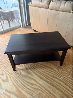 Dark wood Coffee Table