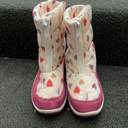 Girls Snow Boots Only Worn Once Size 13