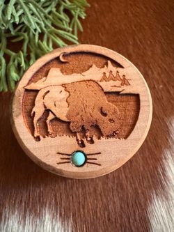 Buffalo trinket box