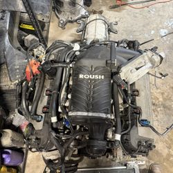 Supercharged Roush Stage3 457R Complete Drivetrain 6r80 Transmission 