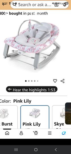 Ingenuity Keep Cozy 3-in-1 Grow with Me Vibrating Baby Bouncer Seat & Infant to Toddler Rocker, 0-30