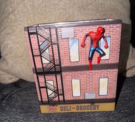 Spiderman bnd climbing bucket