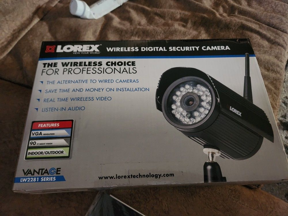 Lorax Wireless Digital Security Camerz Model #Lw2281